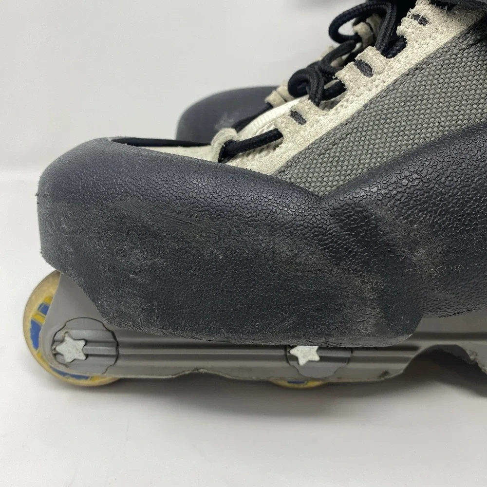 Vintage RB Rollerblade Patrone Men 11 Skates Canvas - Made in Italy!